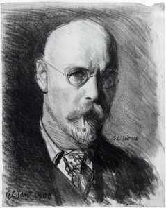 Self Portrait, 1908 by George Clausen